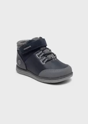 Hiker boots for baby boy - Navy