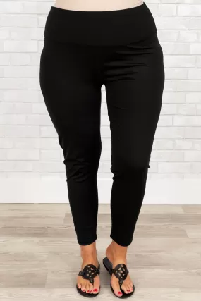 Hot Girl Walk Leggings, Black