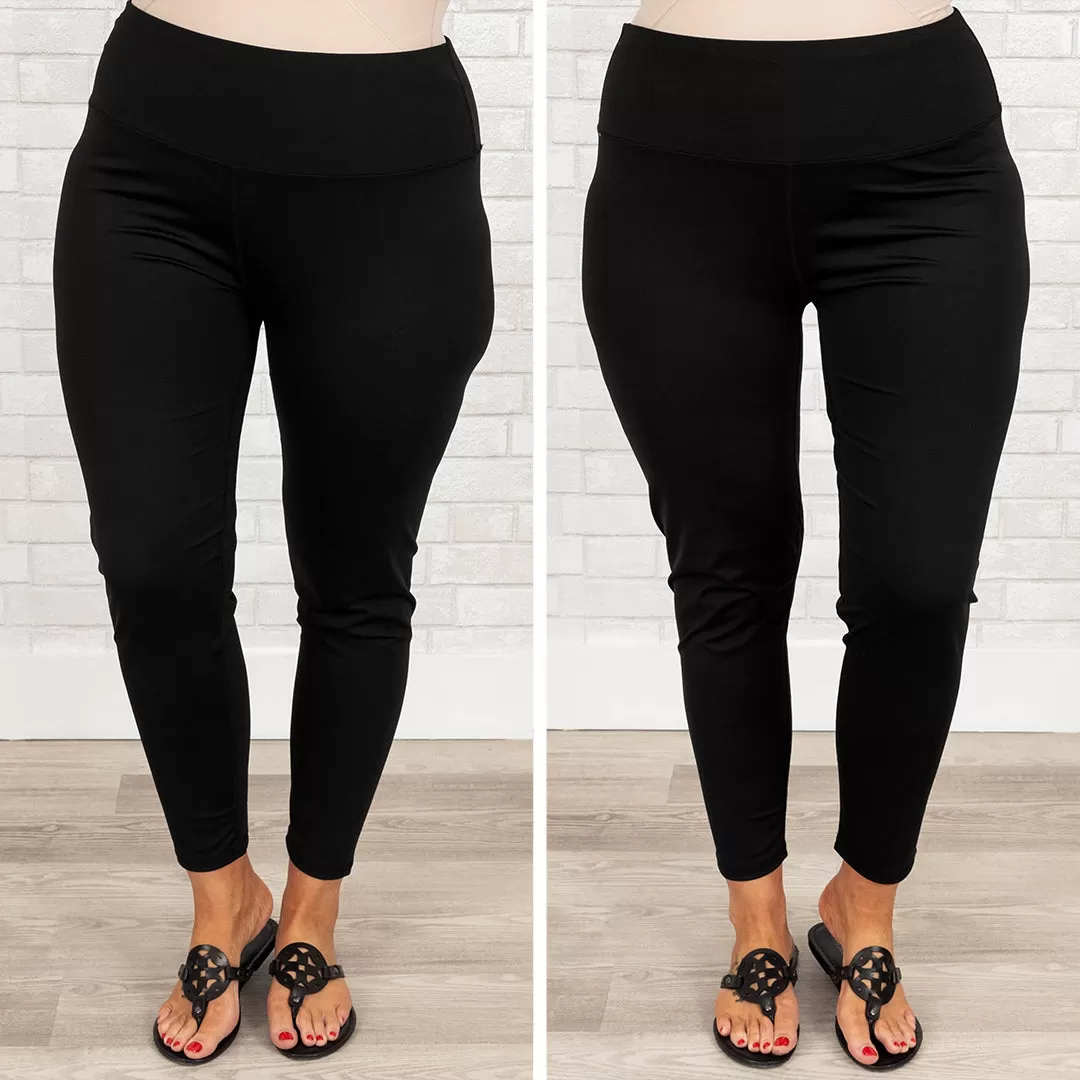 Hot Girl Walk Leggings, Black