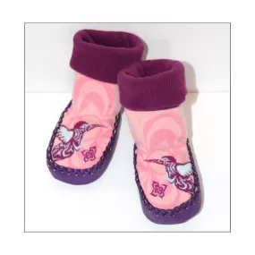 Hummingbird Baby Booties by Simone Diamond