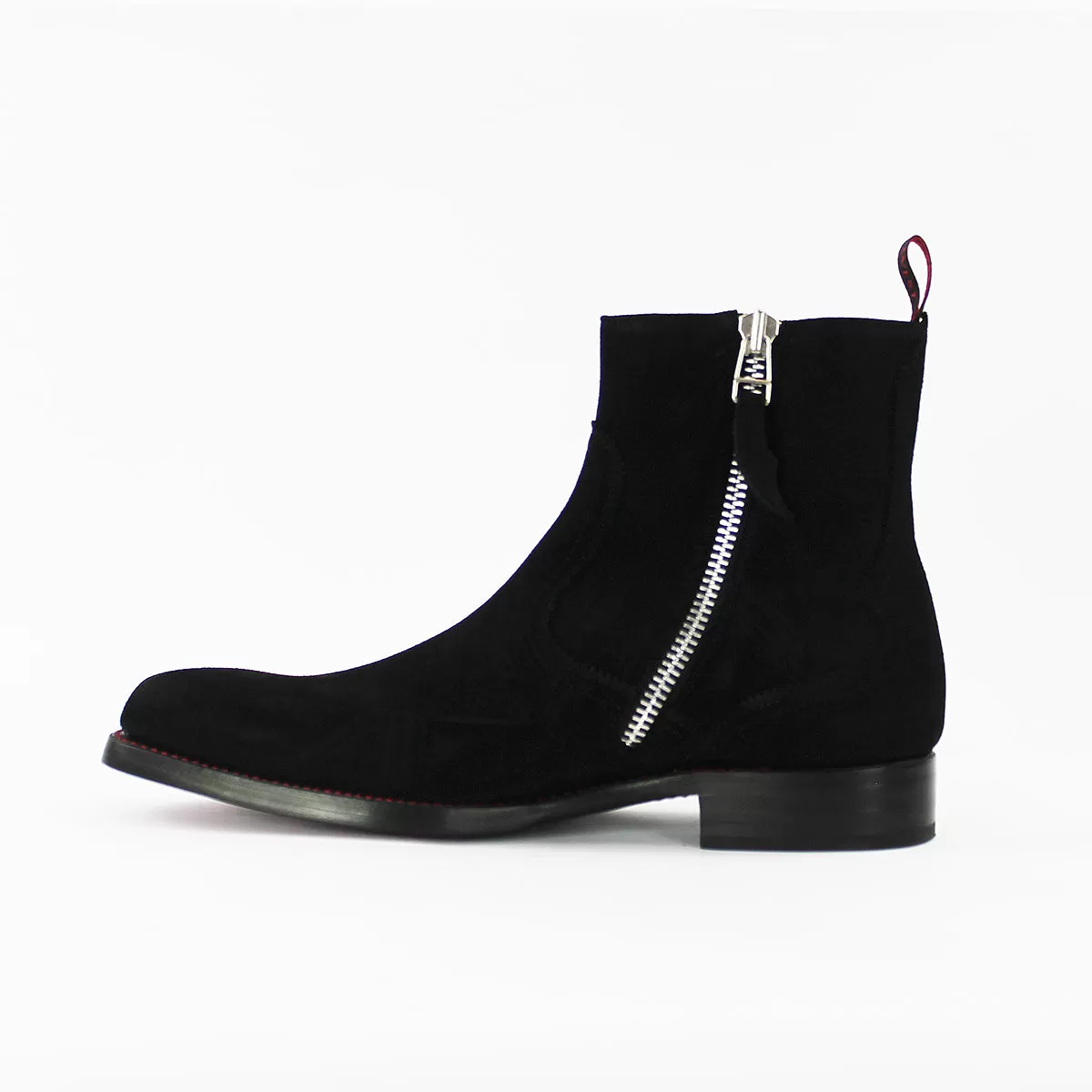 Jeffery West - Serial Dexter-B Suede Boots in Black