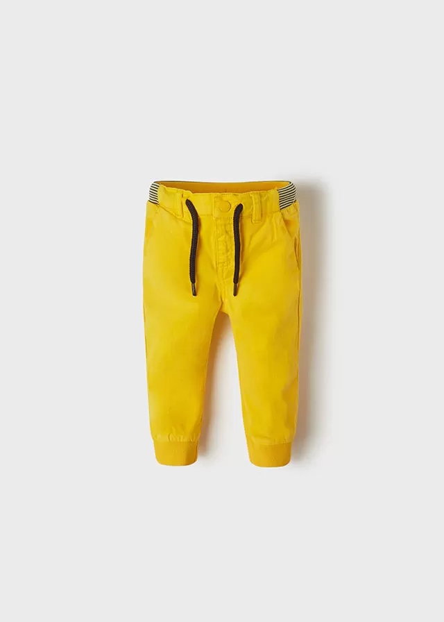 jogger pant for baby boy - Yellow