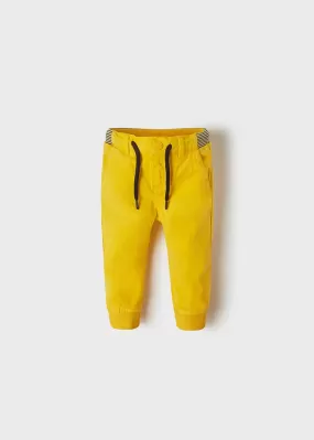 jogger pant for baby boy - Yellow