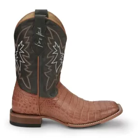 Justin Haggard 11 Tan Caiman Boot