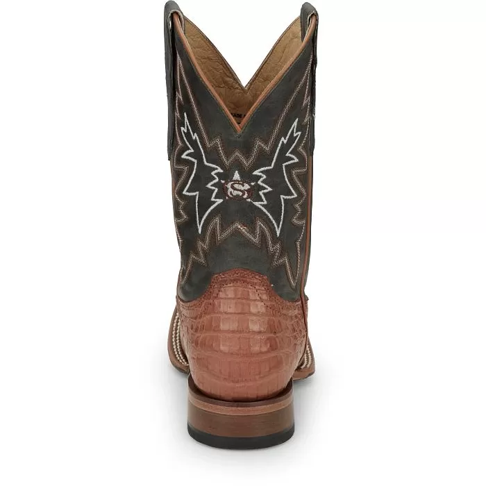 Justin Haggard 11 Tan Caiman Boot