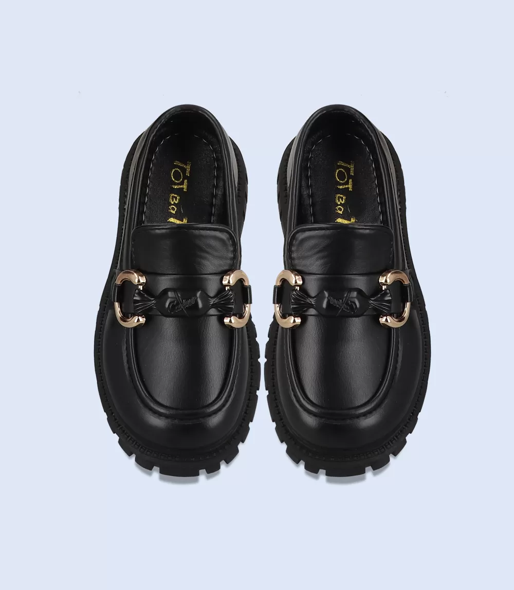 KG0073-BLACK-Breezy casual shoes for Girls