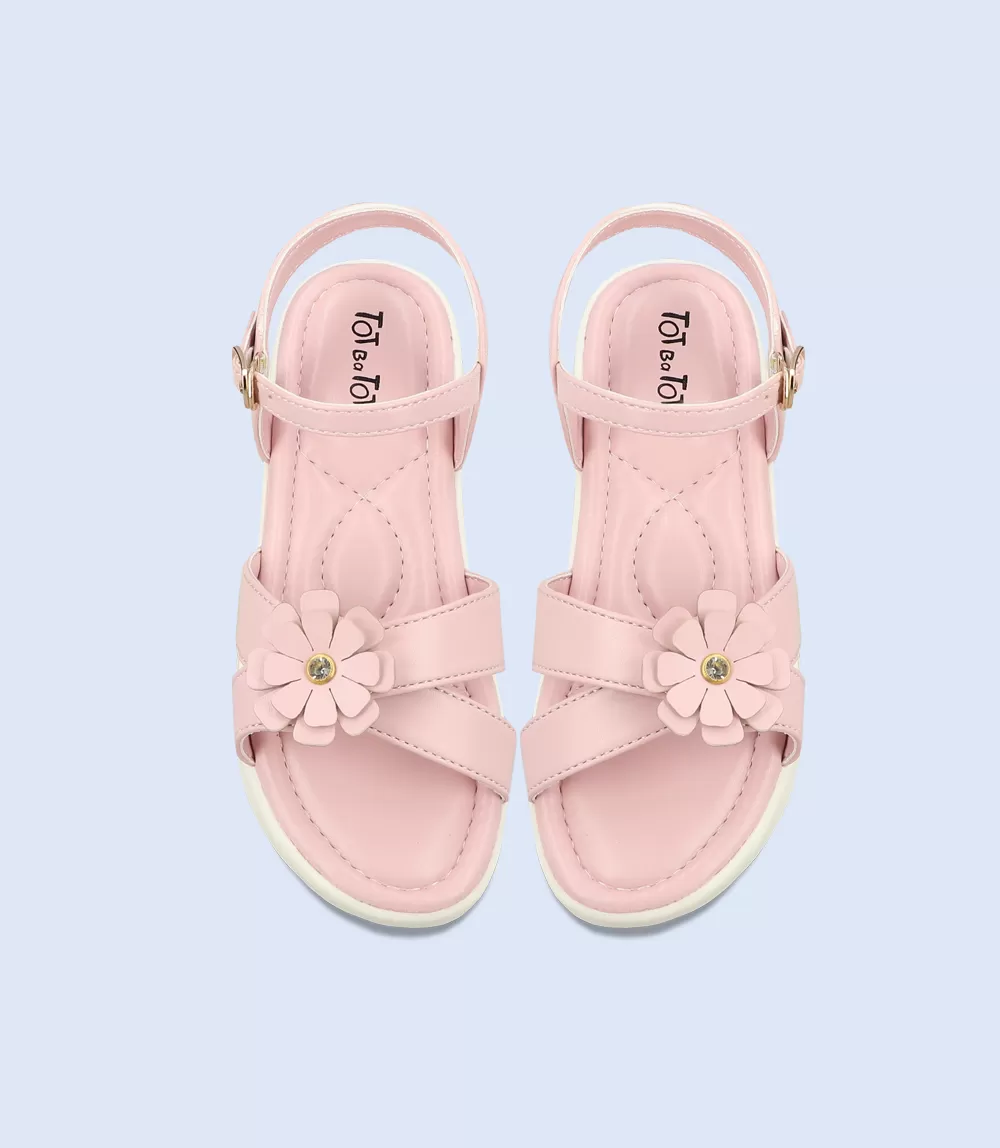 KG0096-PINK-Girl Sandals