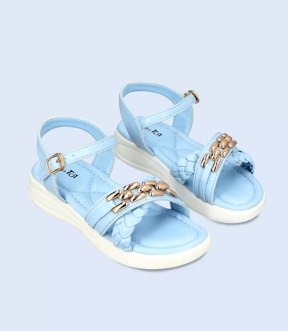 KG0104-ICE BLUE-Girls Casual Sandal