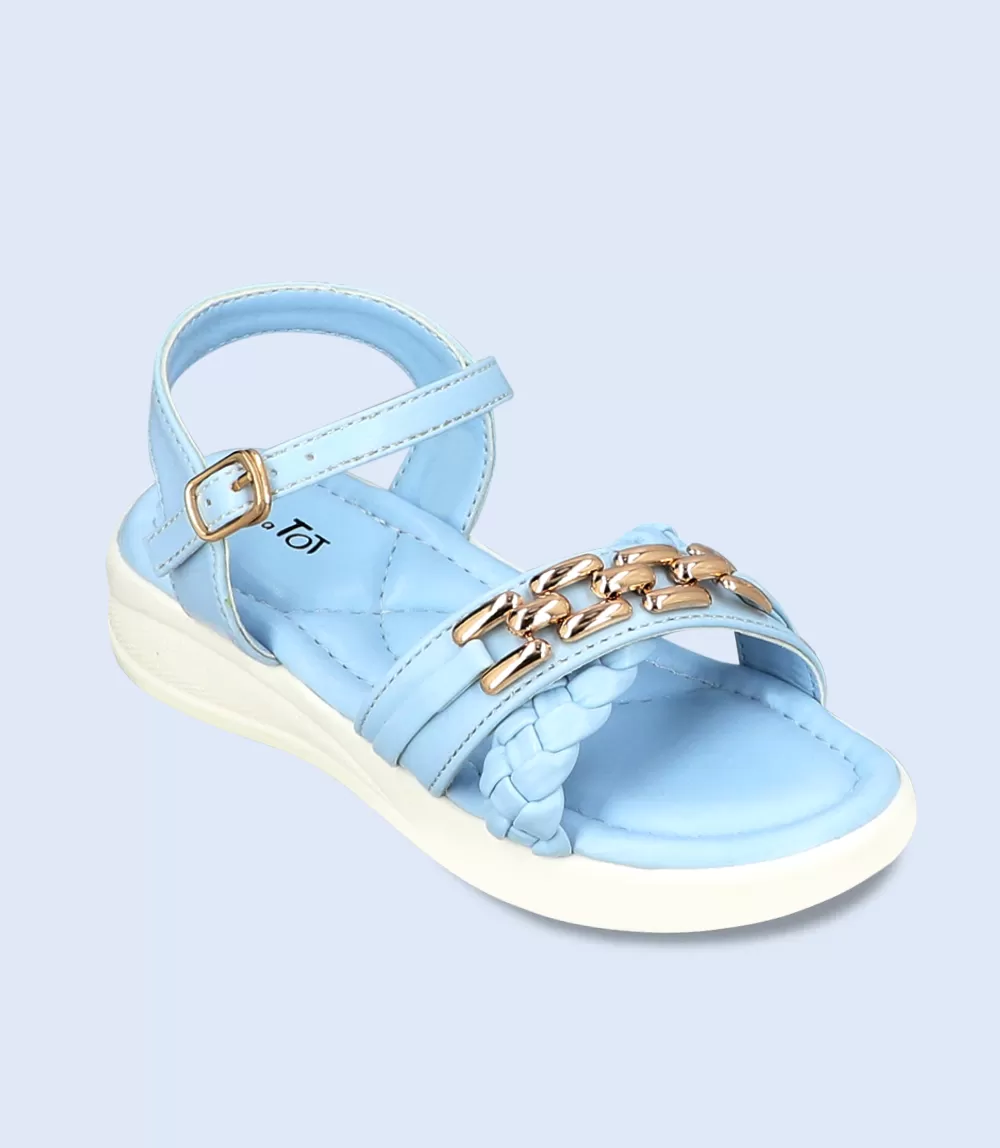 KG0104-ICE BLUE-Girls Casual Sandal