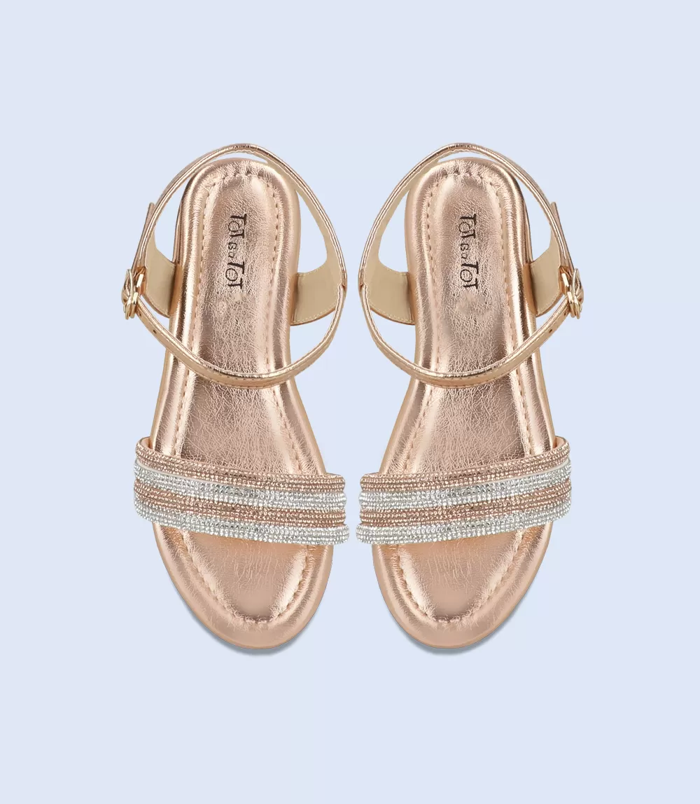 KG0117-GOLDEN-Girl Sandals