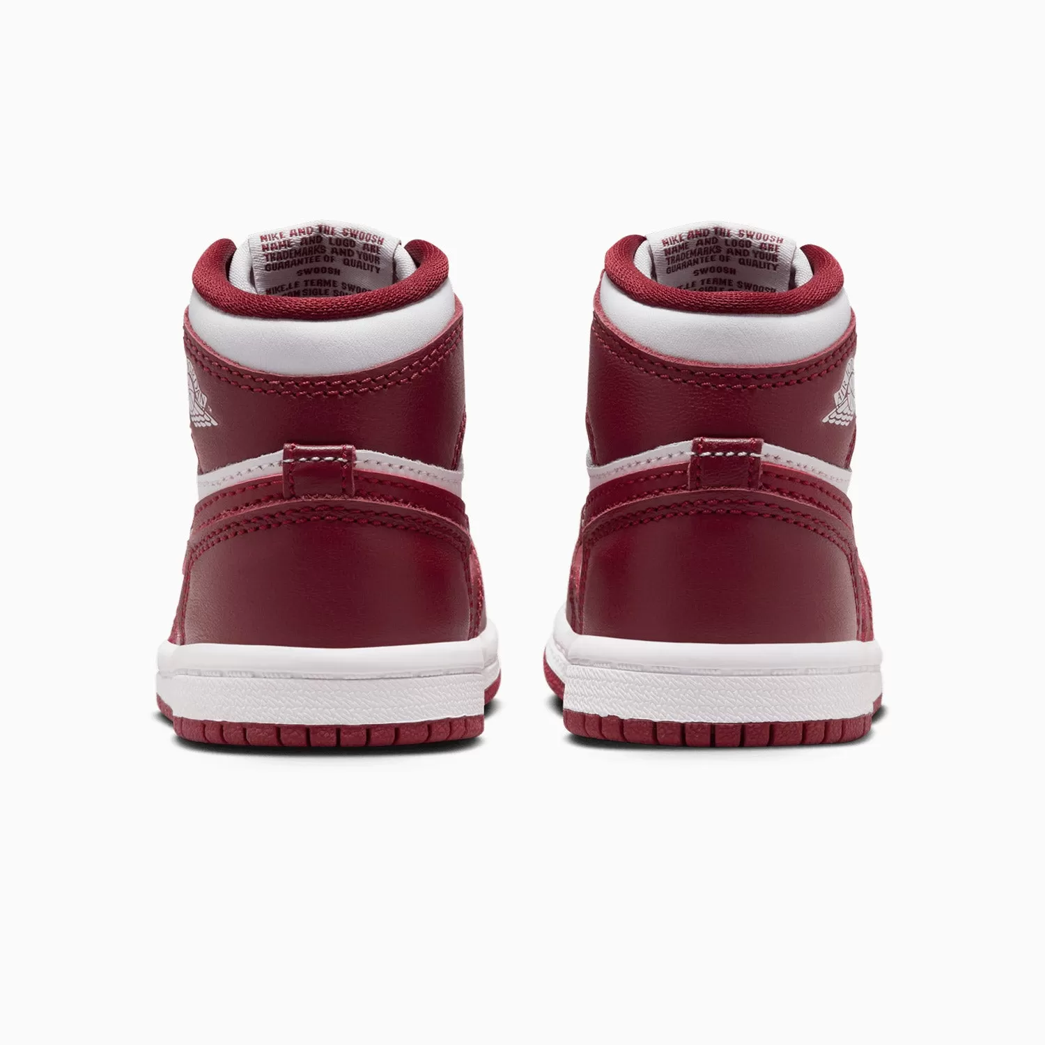 Kid's Air Jordan 1 Retro OG White Team Red Toddlers