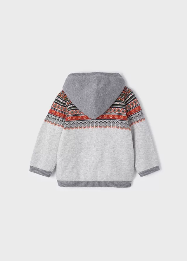 Knit pullover for baby boy - Bright Sto