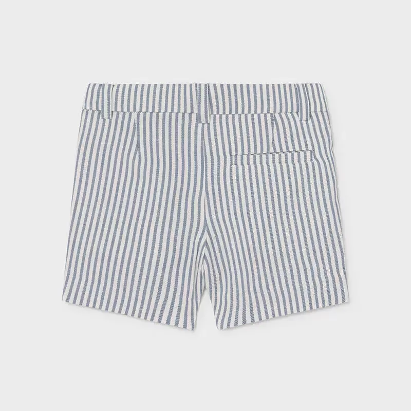 Linen Dressy Shorts for Baby Boy Nautical