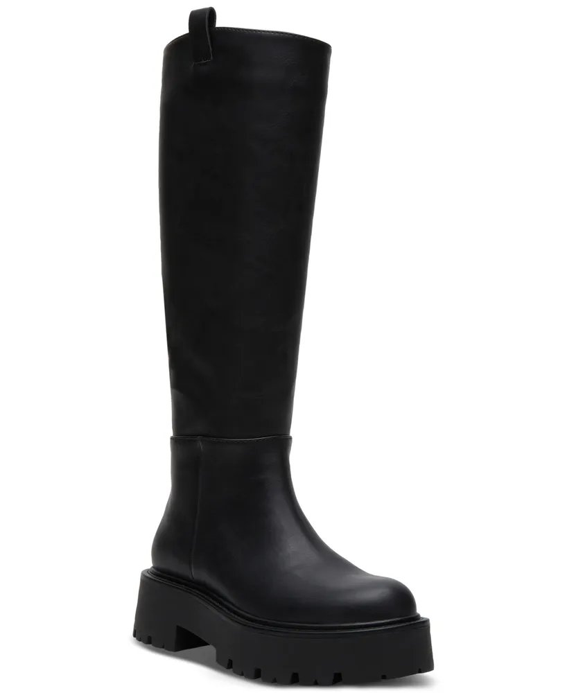 Macy's Madden Girl Crow Lug-Sole Knee High Boots