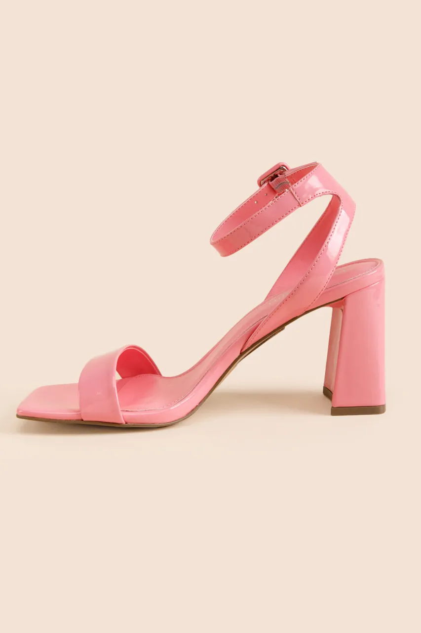 Madden Girl Winni Two-Piece Sandals in Pink