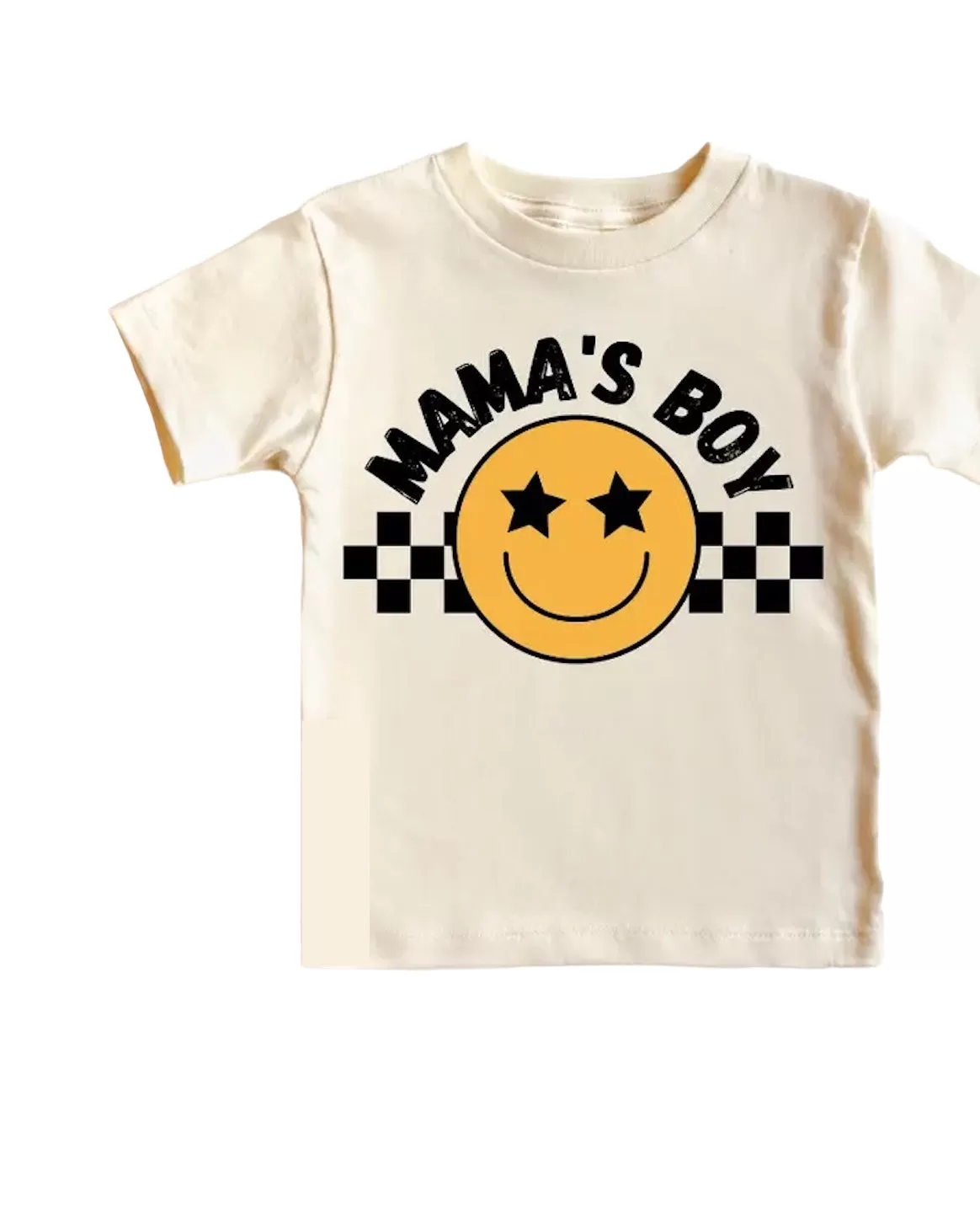 Mama's Boy Smiley T-Shirt