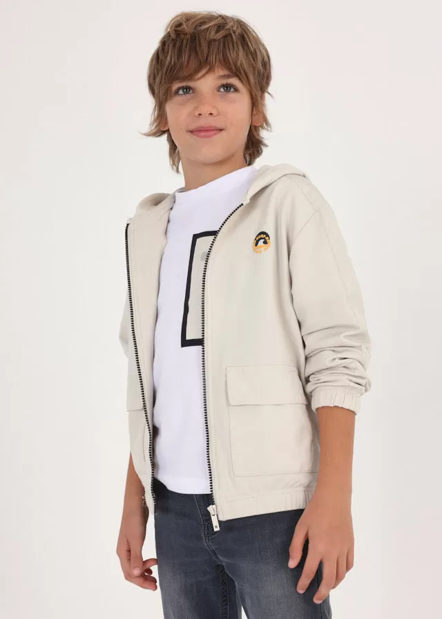 Mayoral Hoodie for teen boy - Cream