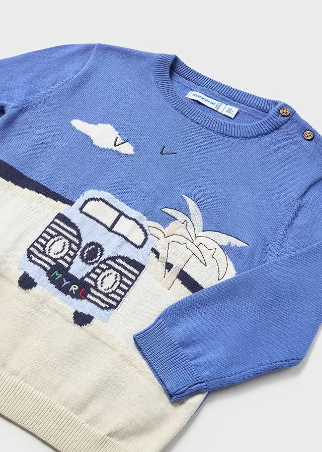 Mayoral Jumper for baby boy - Atlantic