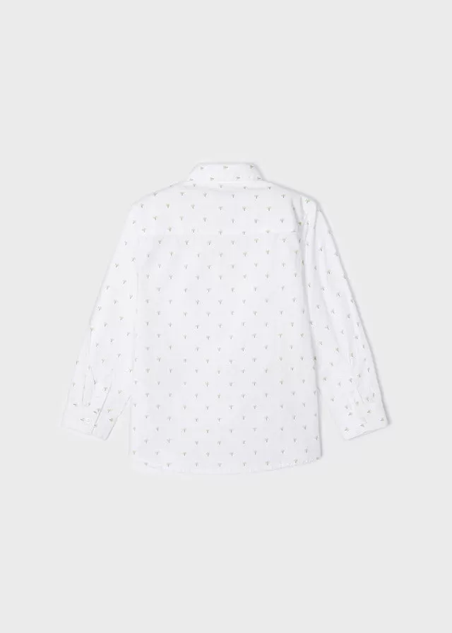 Mayoral L/s shirt for boy - White