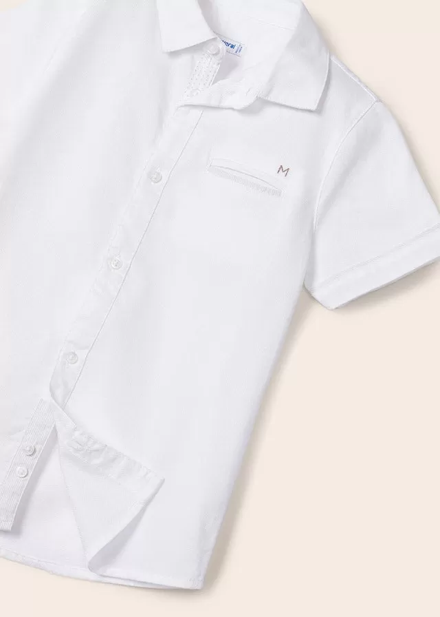 Mayoral S/s shirt for boy - White