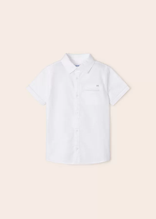 Mayoral S/s shirt for boy - White