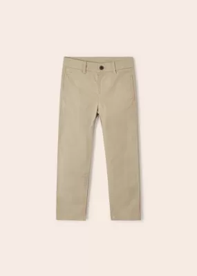 Mayoral Twill basic trousers for boy - Sand