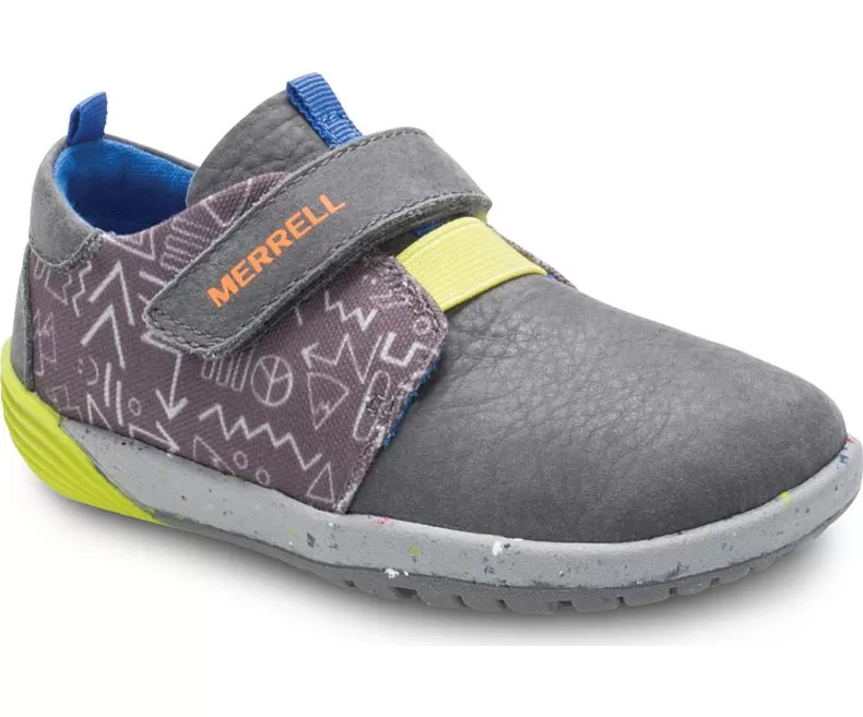 Merrell Grey Bare Steps Baby/Toddler Sneaker