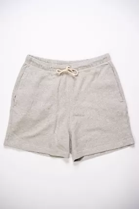 Merz b. Schwanen SPS05 Good Basics Sweat Shorts 11.3oz Organic Cotton - Grey Melange