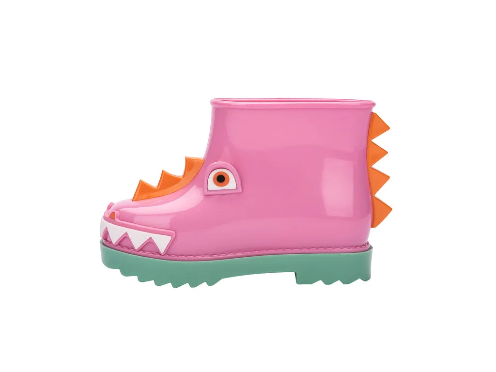 Mini Melissa Rain Boot Fabula Pink Boots For Baby Girls