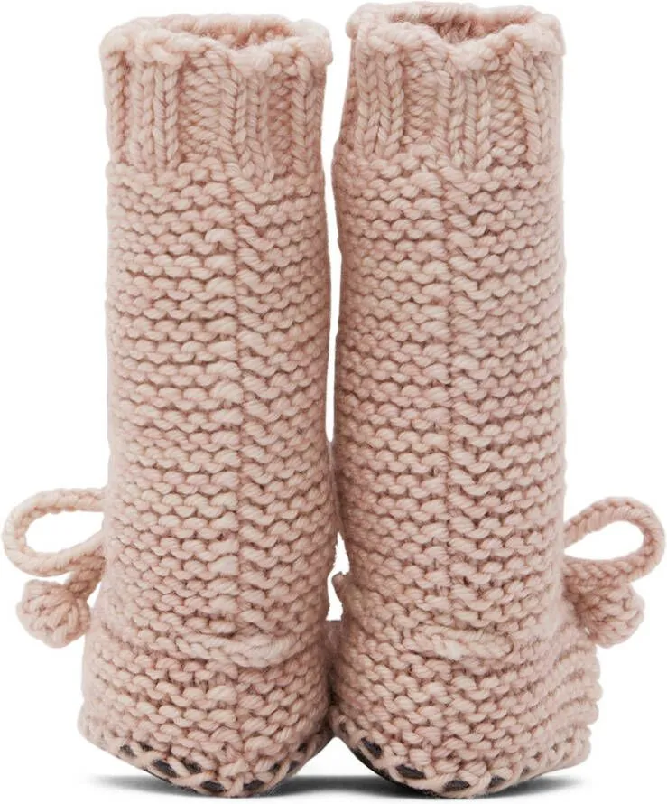 Misha & Puff Baby Pink Tall Day Hike Boots