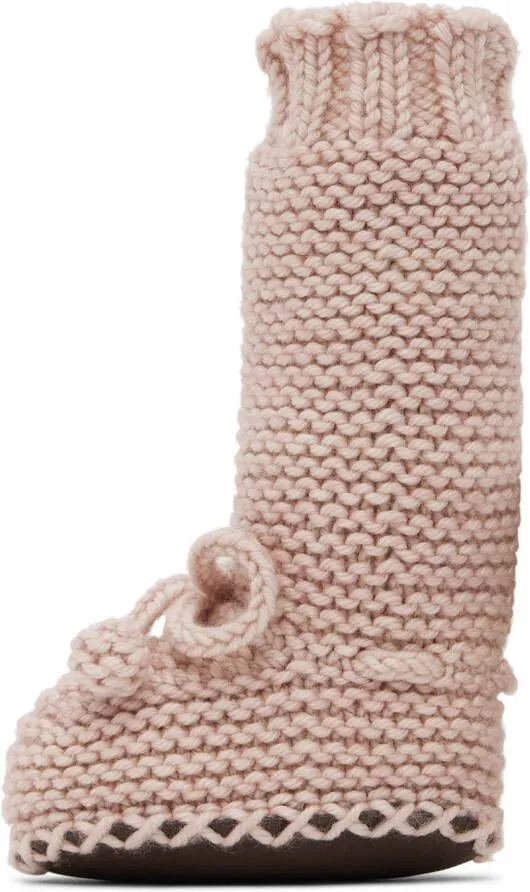 Misha & Puff Baby Pink Tall Day Hike Boots