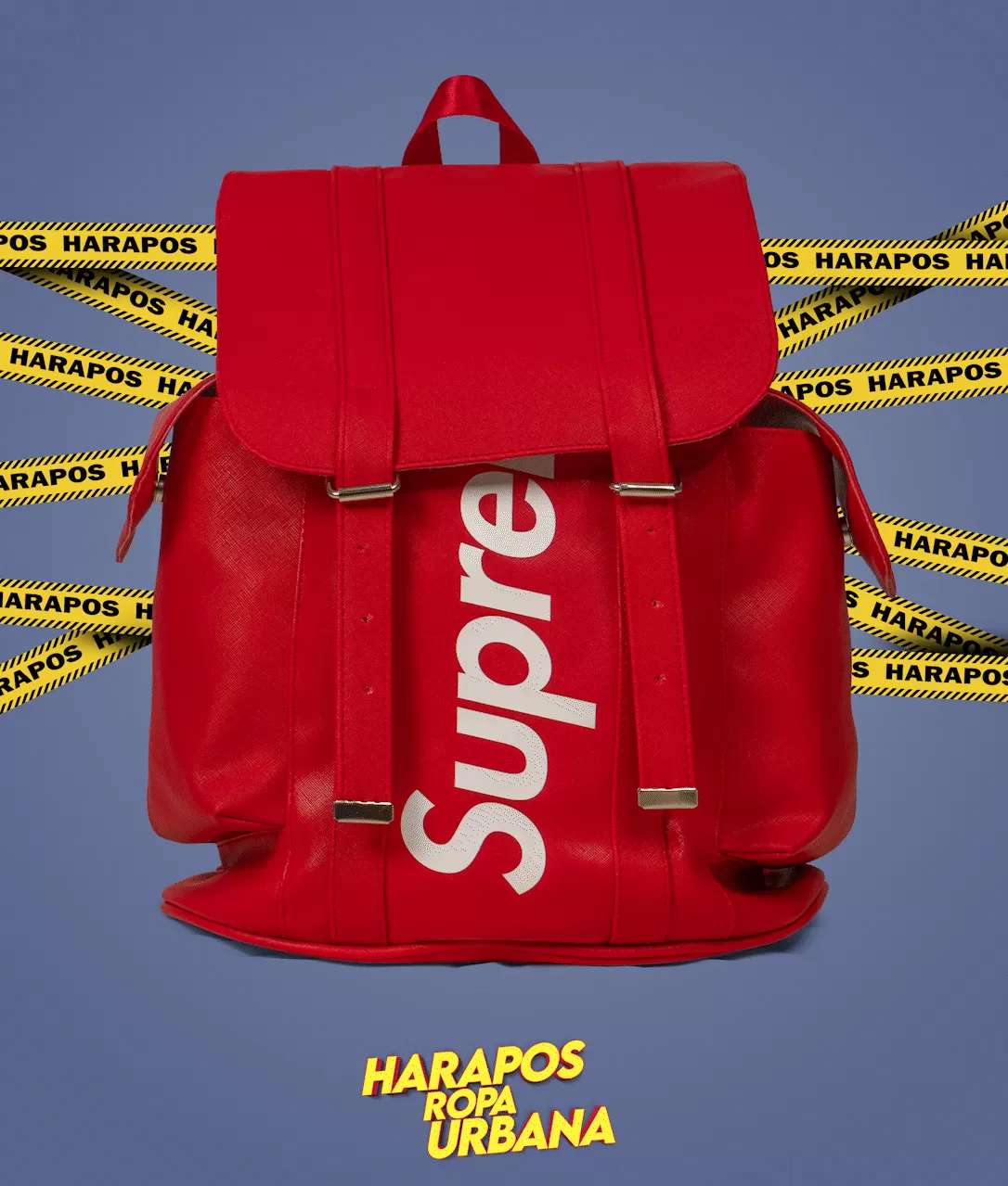 Mochila supreme rojo