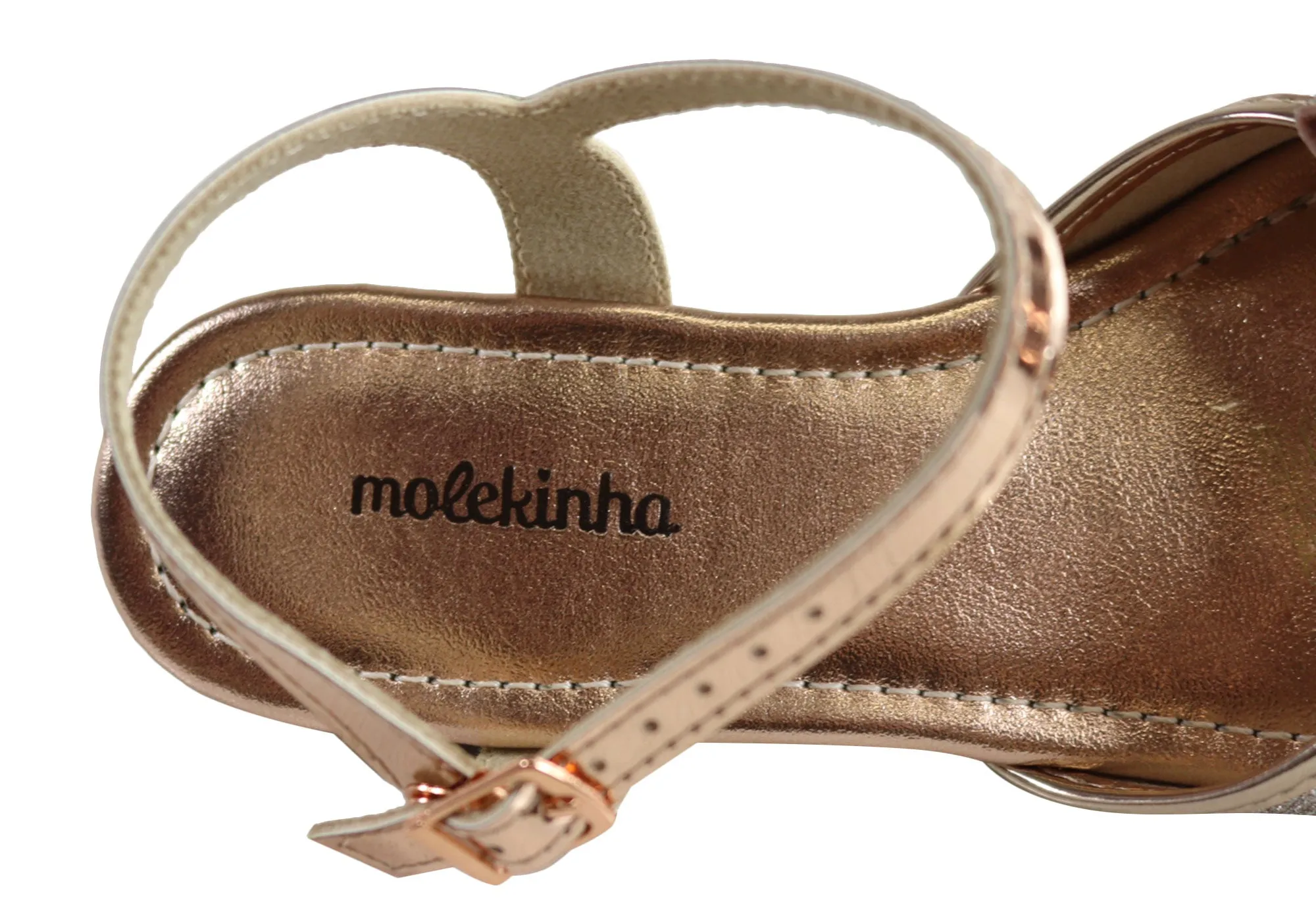 Molekinha Maxine Girls Kids Comfortable Fashion Sandals Made In Brazil