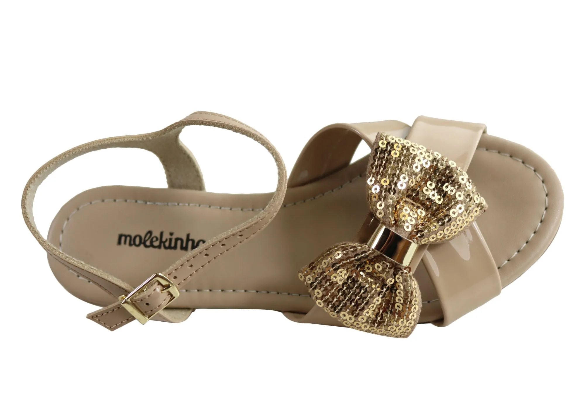 Molekinha Molly Girls Kids Comfortable Fashion Sandals Made In Brazil