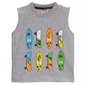 muscle tank/skate