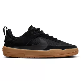 Nike SB Day One Kids Skate Shoe Black/Gum/Light Brown