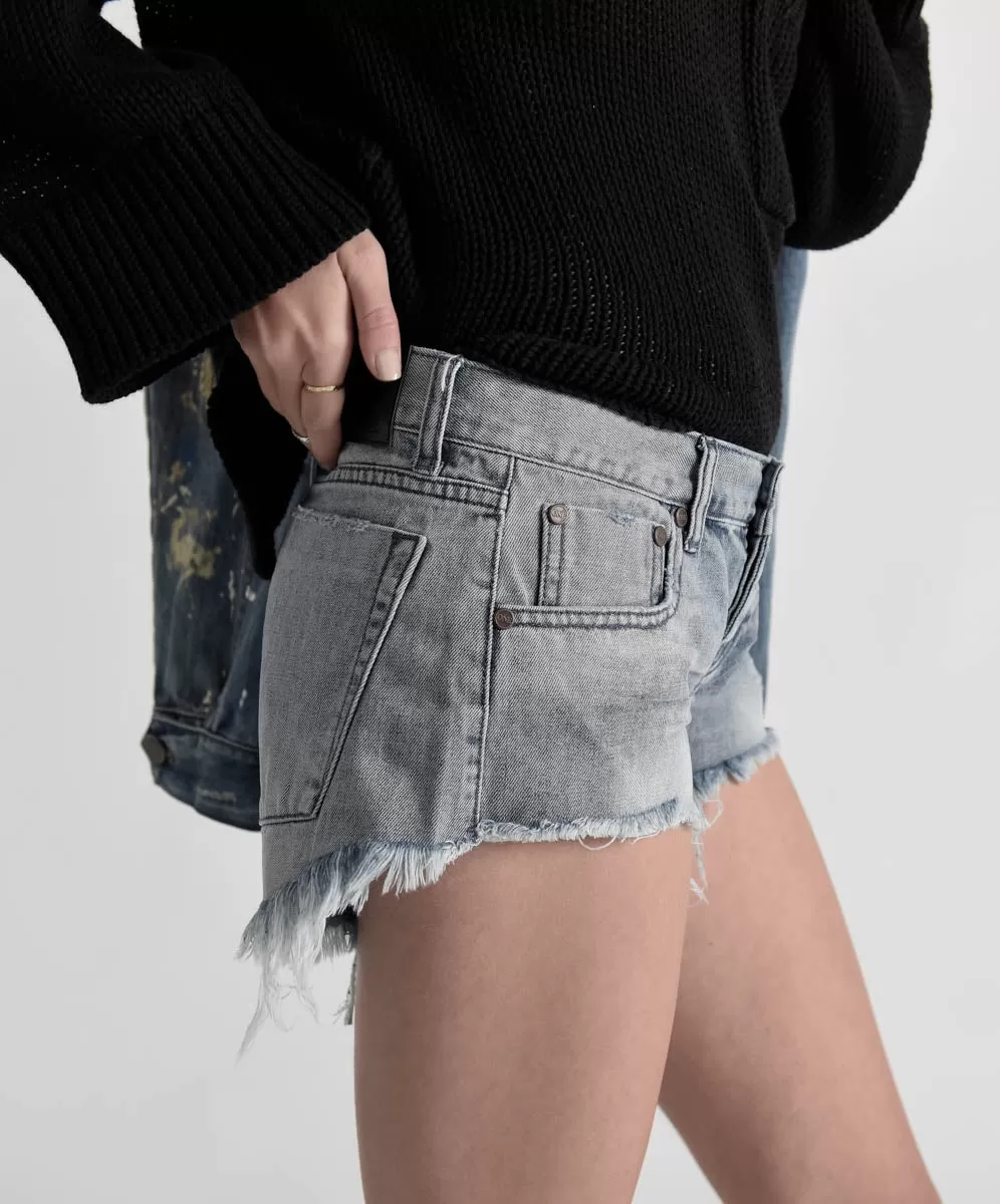 One Teaspoon Rocky Bonitas Low Waist Denim Shorts