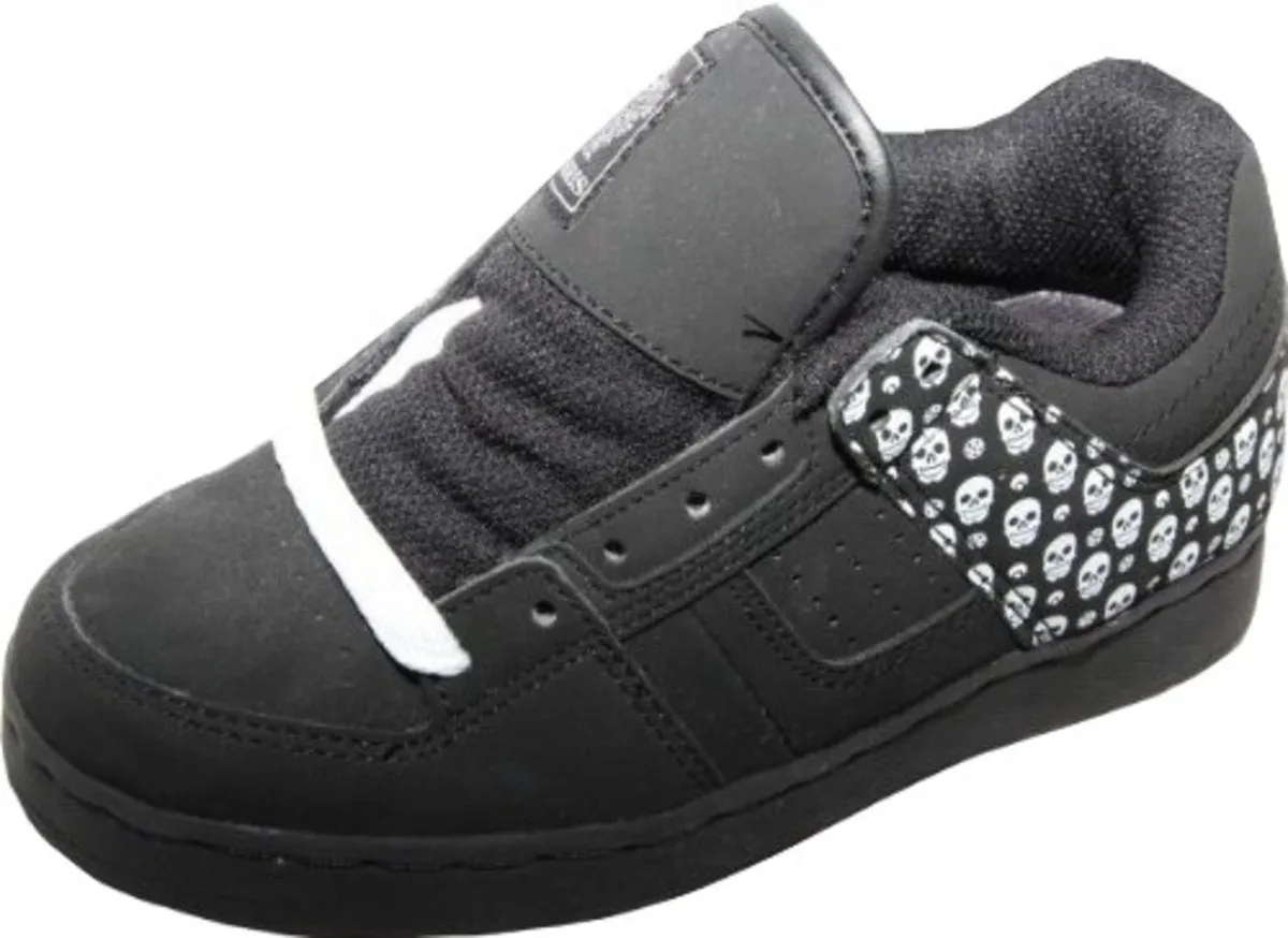 Osiris Skate Shoes  Tron Kids  Black/Maxx/ Skull