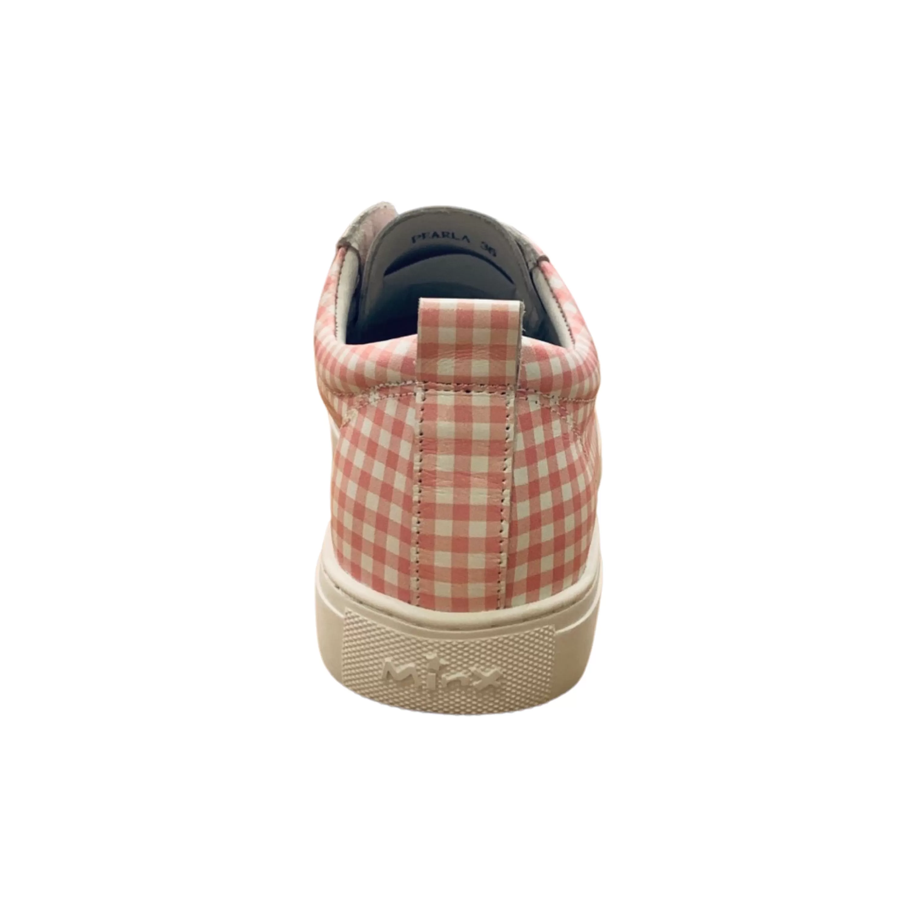 Pearla Pink Tartan Sneaker