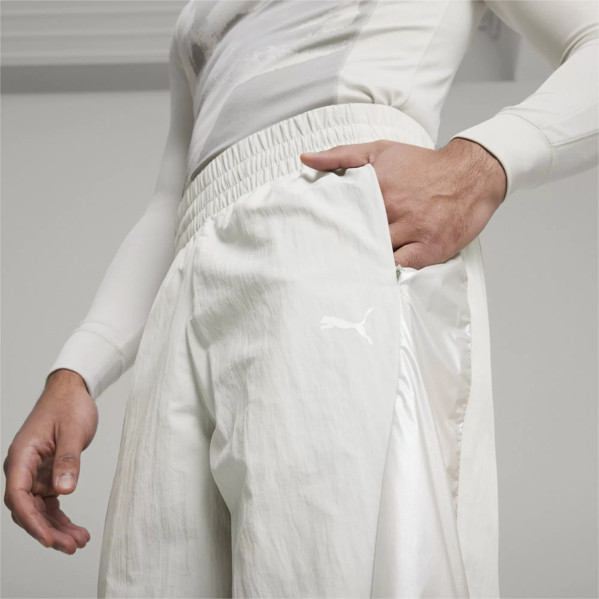 Pleasures X Puma Cellerator Track Pant - Gray