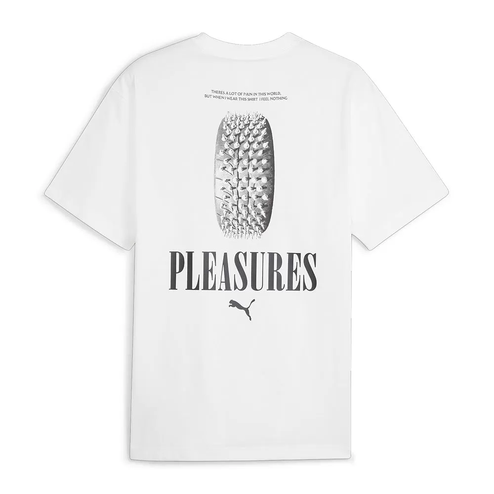 Pleasures X Puma Graphics SS Tee - White