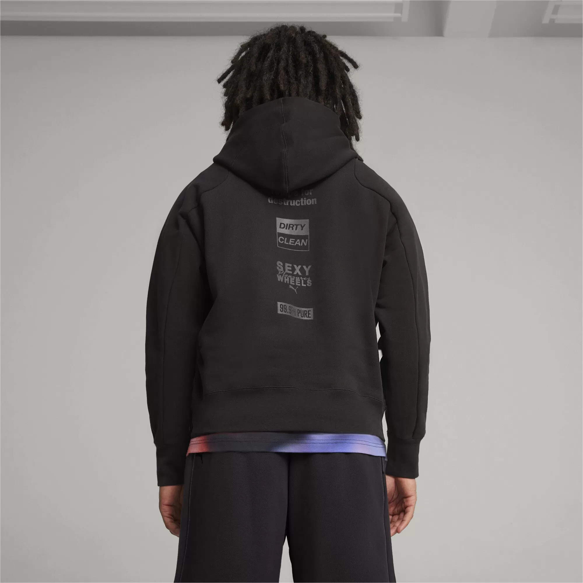 Pleasures X Puma Pullover Hoodie - Black