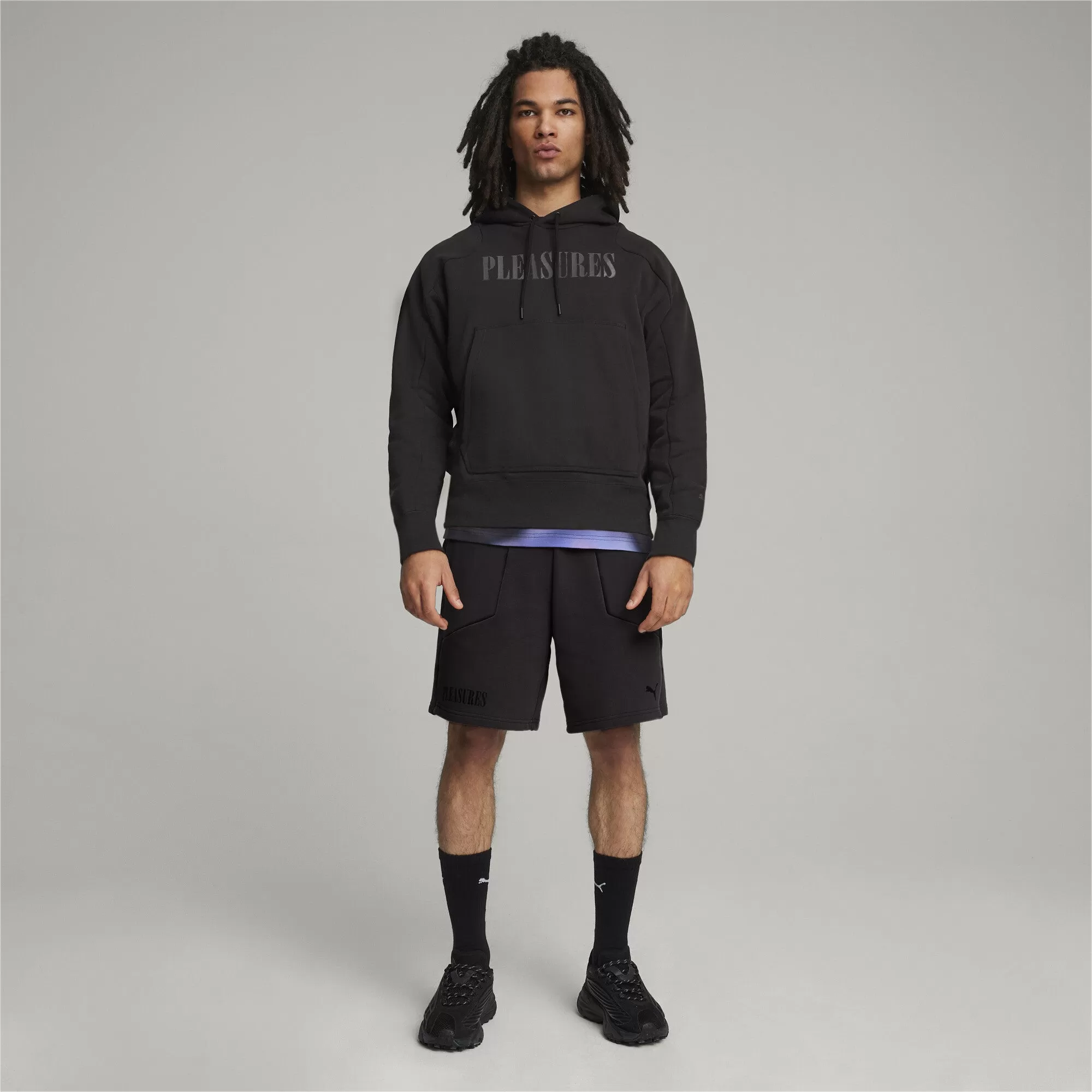 Pleasures X Puma Pullover Hoodie - Black