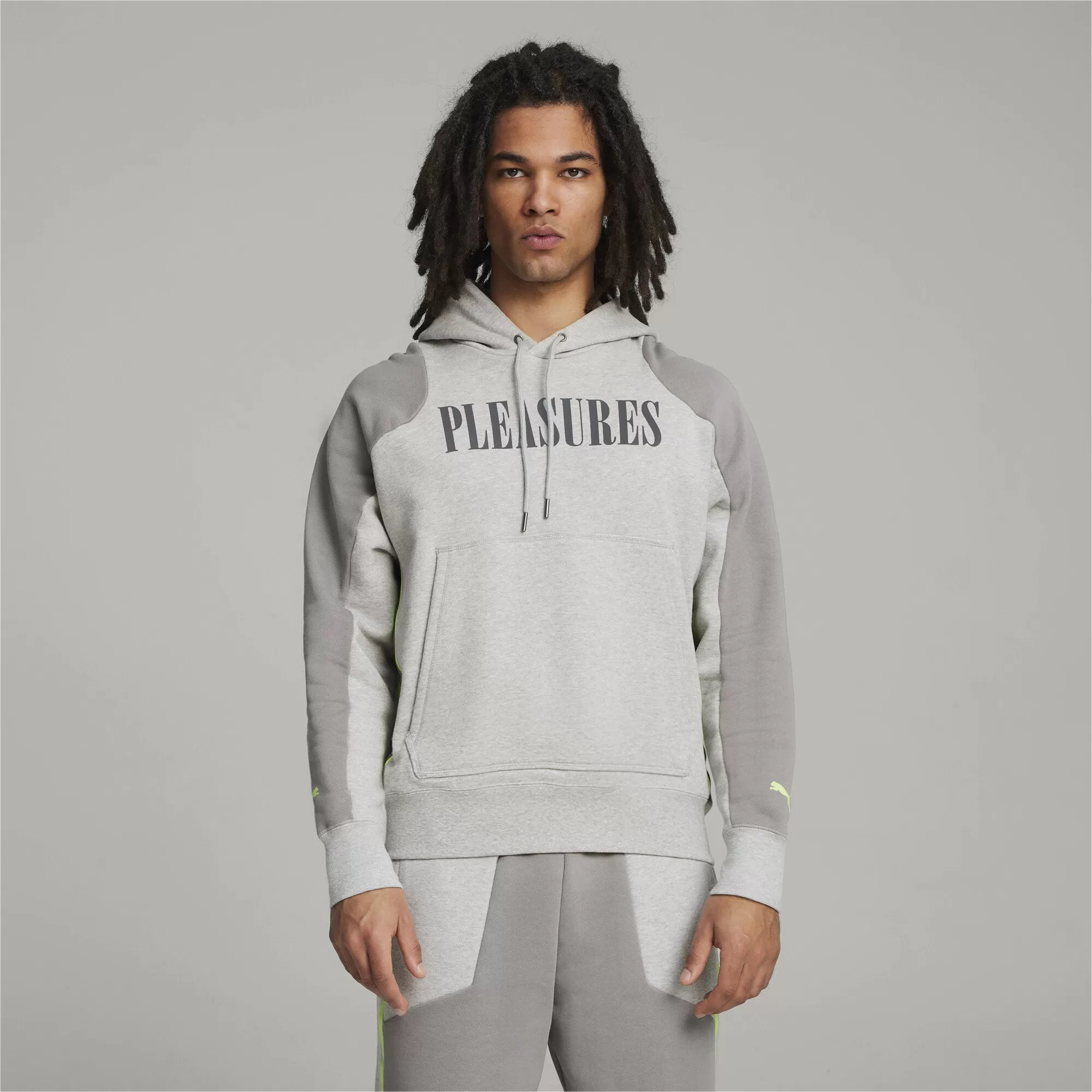 Pleasures X Puma Pullover Hoodie - Gray