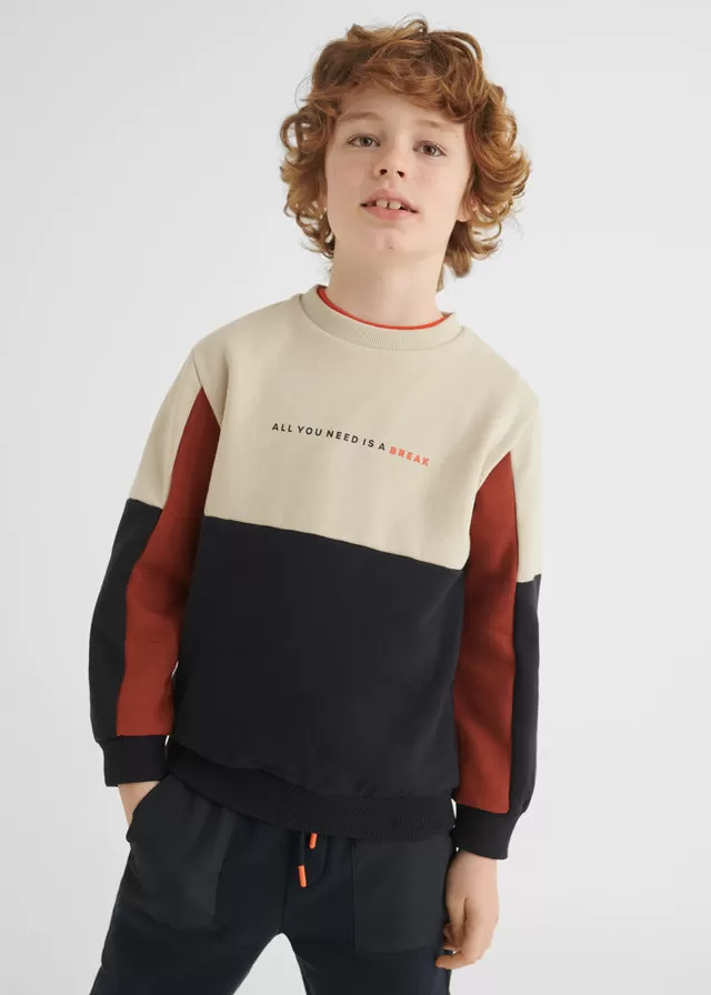 Pullover for teen boy - Beige