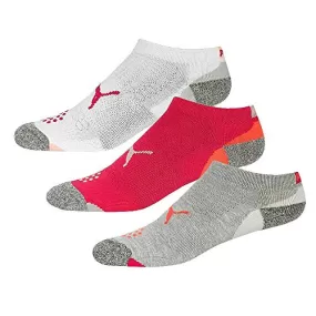 Puma Ladies Pounce Low Cut Golf Socks - 3 Pairs