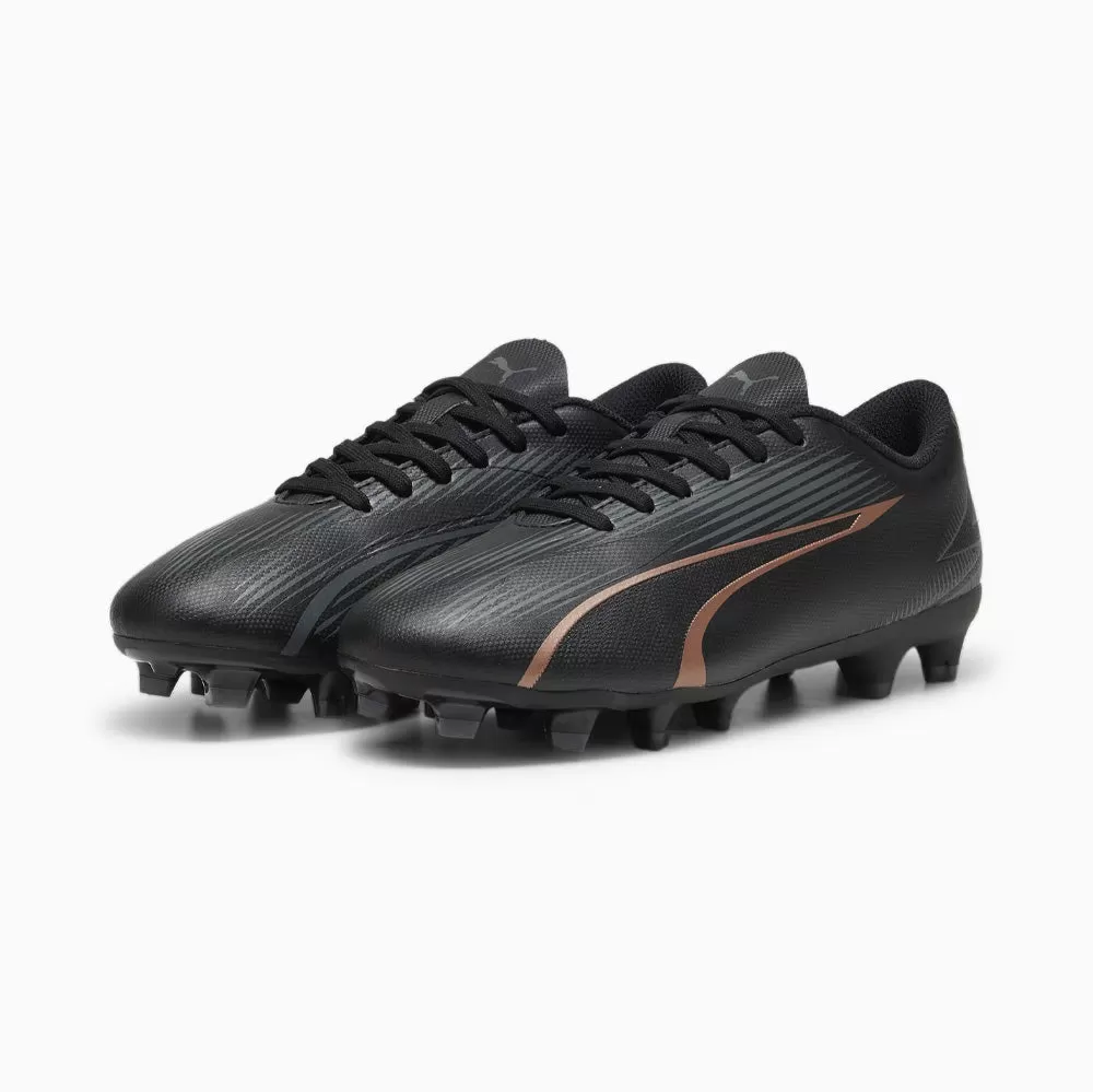 Puma Ultra Play FG/AG Jnr Football Boots (Black/Copper Rose)