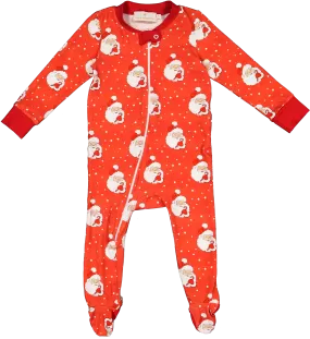 Red Santa Glows Baby Boy Pajama