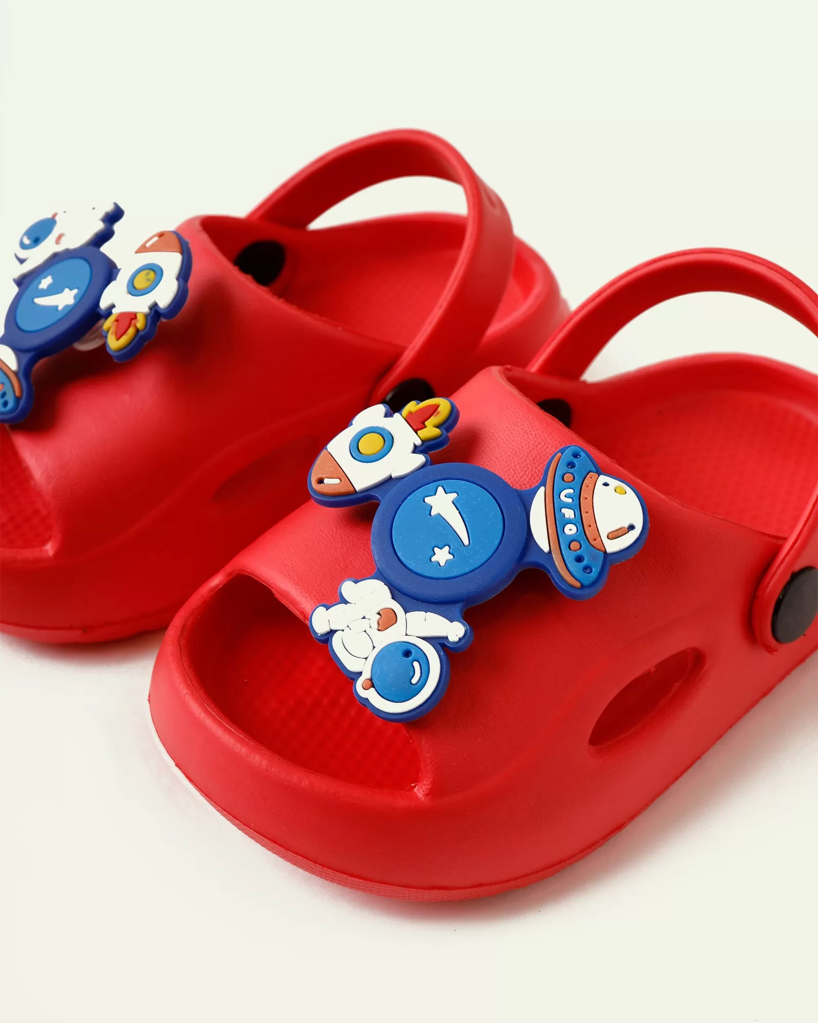 Red Space Sandals