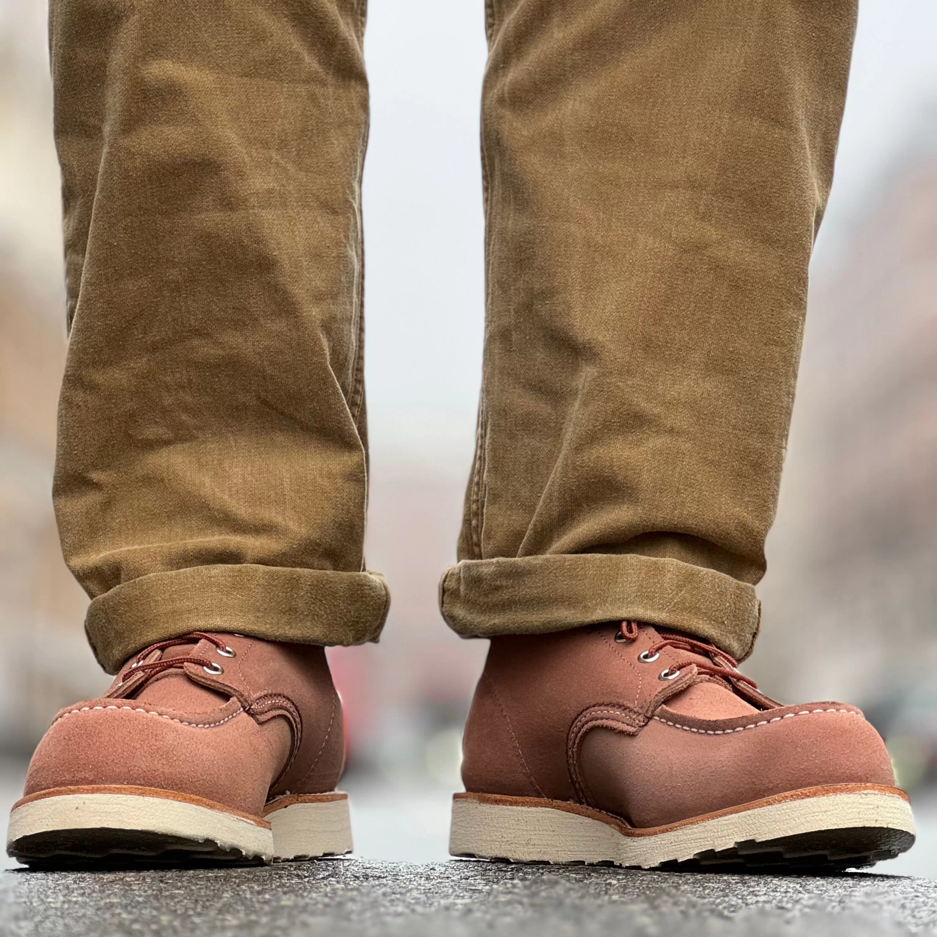 Red Wing - 8208 - Classic Moc Toe (Dusty Rose Abilene)